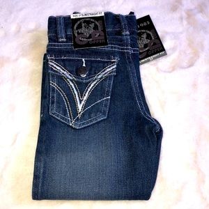 New Copper Denim Jeans Size 2T.